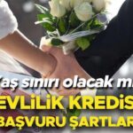 EVLİLİK KREDİSİ KOŞULLARI 2025 VE BAŞVURU || Faizsiz evlilik kredisine nasıl ve nereye başvurulur? Yaş sınırı var mıdır? 150 bin TL evlilik kredisi ne zaman alınır? E-Devlet başvuru ekranında bilgilendirme!